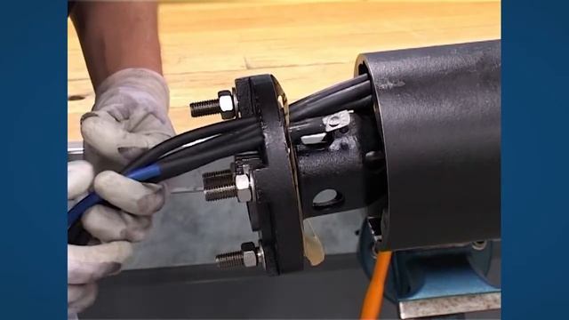 How to dismantle and assemble Grundfos MMS6 motor