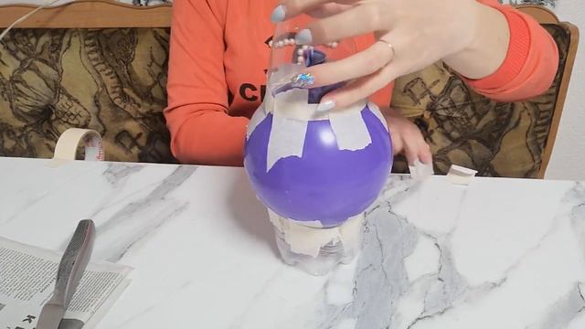 Изготовление вазы из газеты. Часть 1. Основа вазы