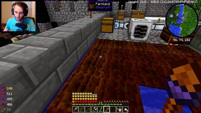 Minecraft FTB Blood and Bones 35 - FERTILIZED DIRT OP!!