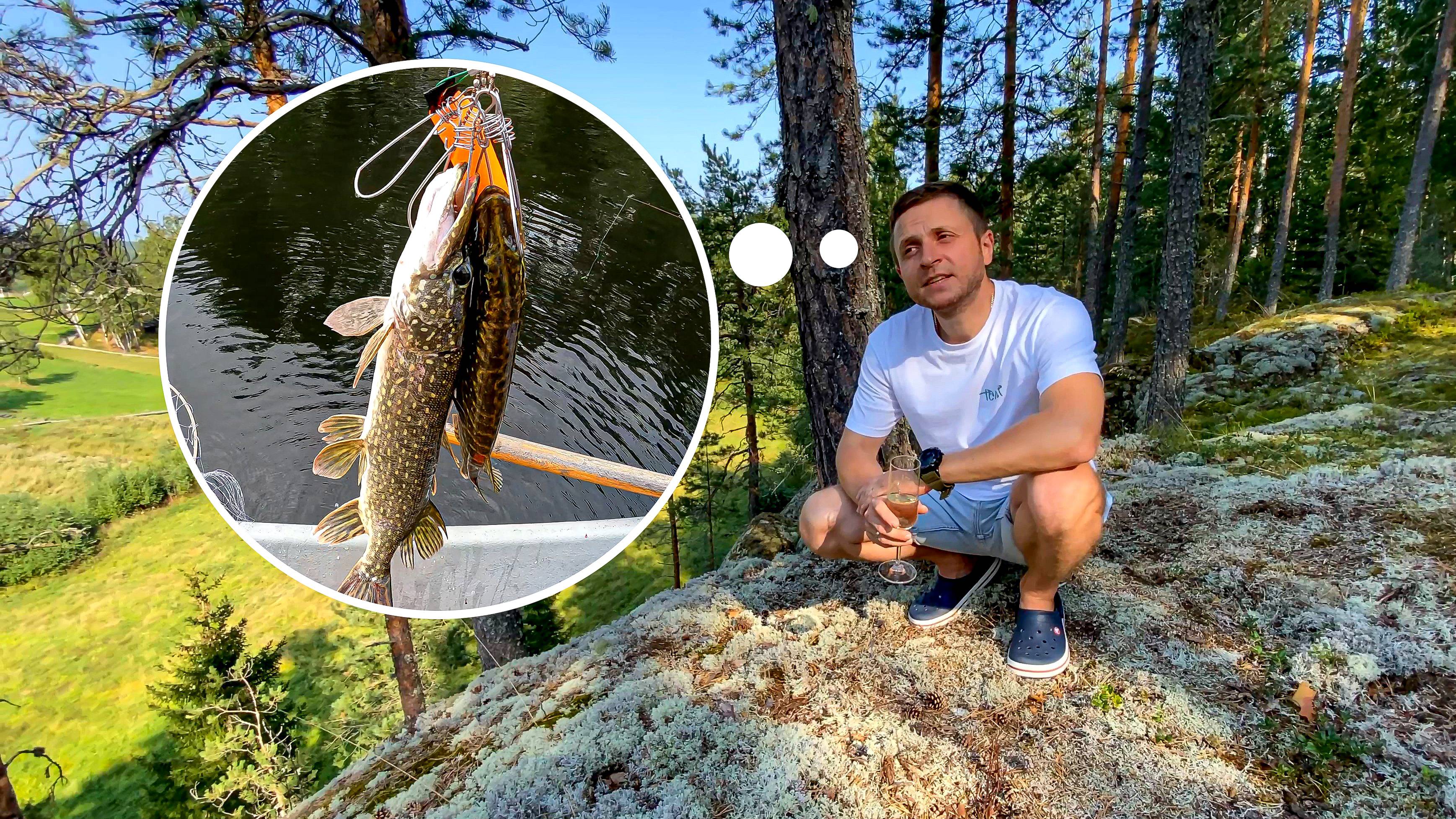 КРАСОТА КАРЕЛИИ. Рыбалка на базе Forrest Lodge. Ретропоезд в парк Рускеала