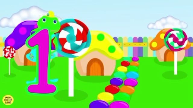 Развивающие мультики для маленьких. Счёт в стране сладостей