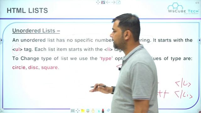 Class 7 Computer Education Chapter-3  HTML Basic - How to Add List in HTML