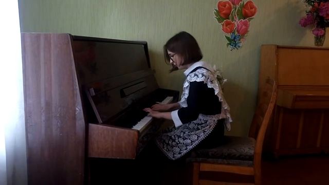 Сарахман Алина 15 лет   К  Дебюсси "Девушка с волосами цвета льна"