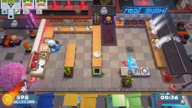 OVERCOOKED!: ALL YOU CAN EAT ON PS5! | OVERCOOKED 2 LEVEL 1-1 TO 1-6 + INTRODUCTION (NO COMMENTARY)