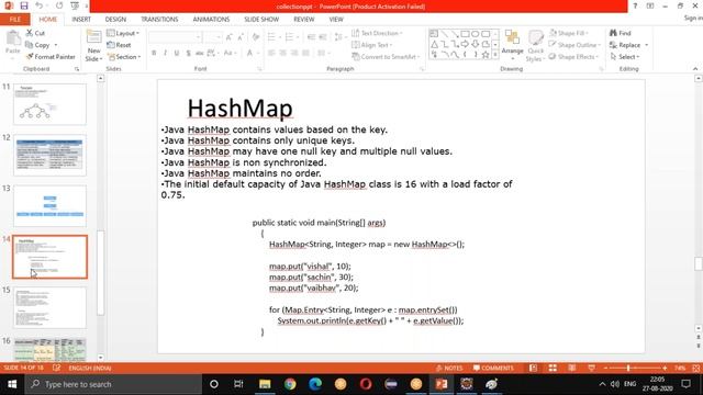 Java Day 20 27th August 2020