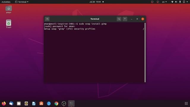 Install gimp in ubuntu 20.04/Linux tech