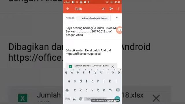 Cara Berbagi File Excel dengan Excel untuk Android