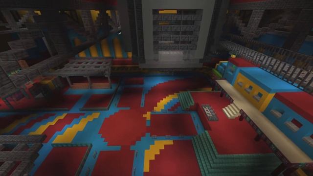 Building Poppy Playtime Chapter 2 - Game Station in Minecraft