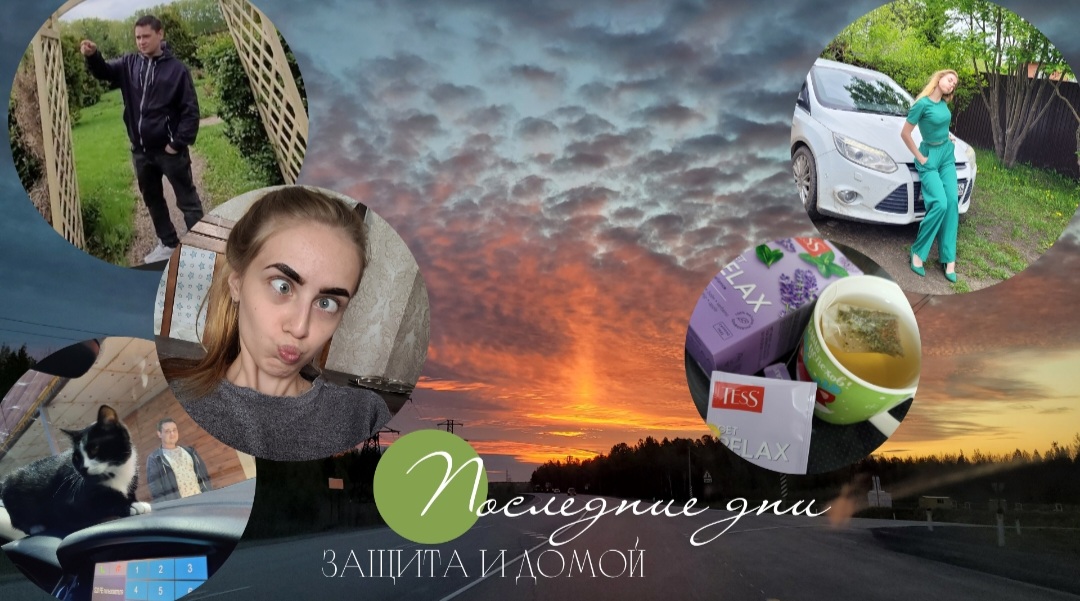 ВЛОГ: Защита и домооооой | Часть 4