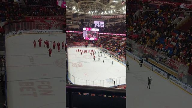 3:0 Проиграл Спартак Ак Барсу. Хоккей