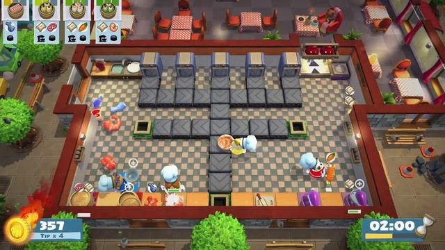 Overcooked 2 Kevin 8 4 Stars 4 Player Co-op