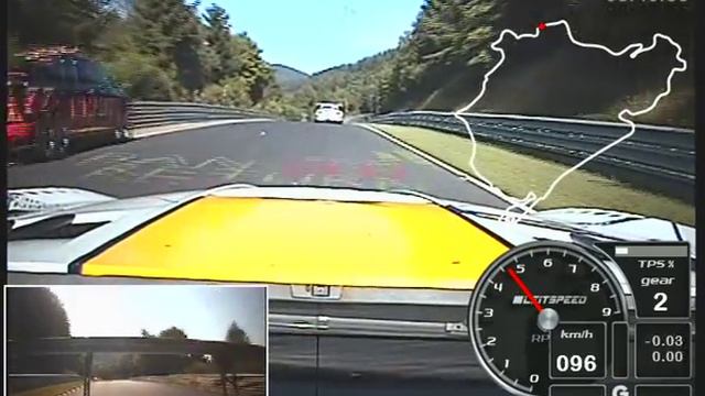 LEITSPEED Rowe-Racing: Mercedes SLS GT3 VLN Training