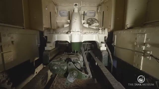 Внутри Little Willie  The Tank Museum на английском