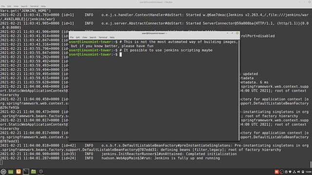 Jenkins and Jenkins agent in docker