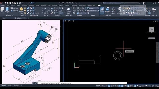 AutoCAD 2022 3D Modelling Tutorial for Beginners - AutoCAD for Mechanical Engineering