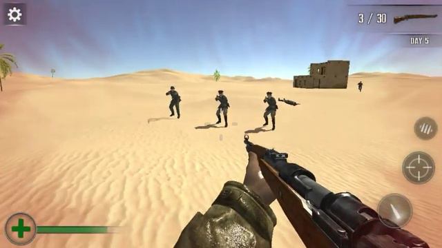 Desert 1943 - WWII shooter                   Android game play.. fps