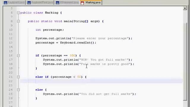 Java Tutorial Ep4 - Control Structures
