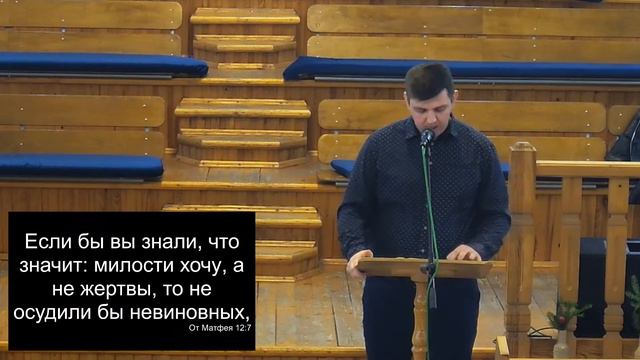19.01.2024 Молитвенный час в церкви "Ковчег" г.Волковыска