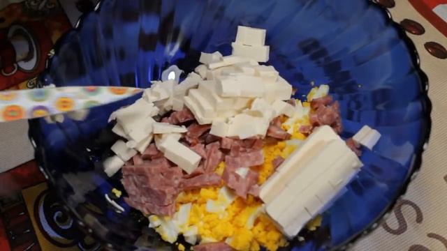 Быстрый и Вкусный Салат палочка-выручалочка.