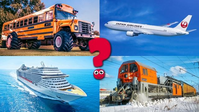 Поезда для детей. Изучаем железнодорожный транспорт. Развивающее видео для малышей