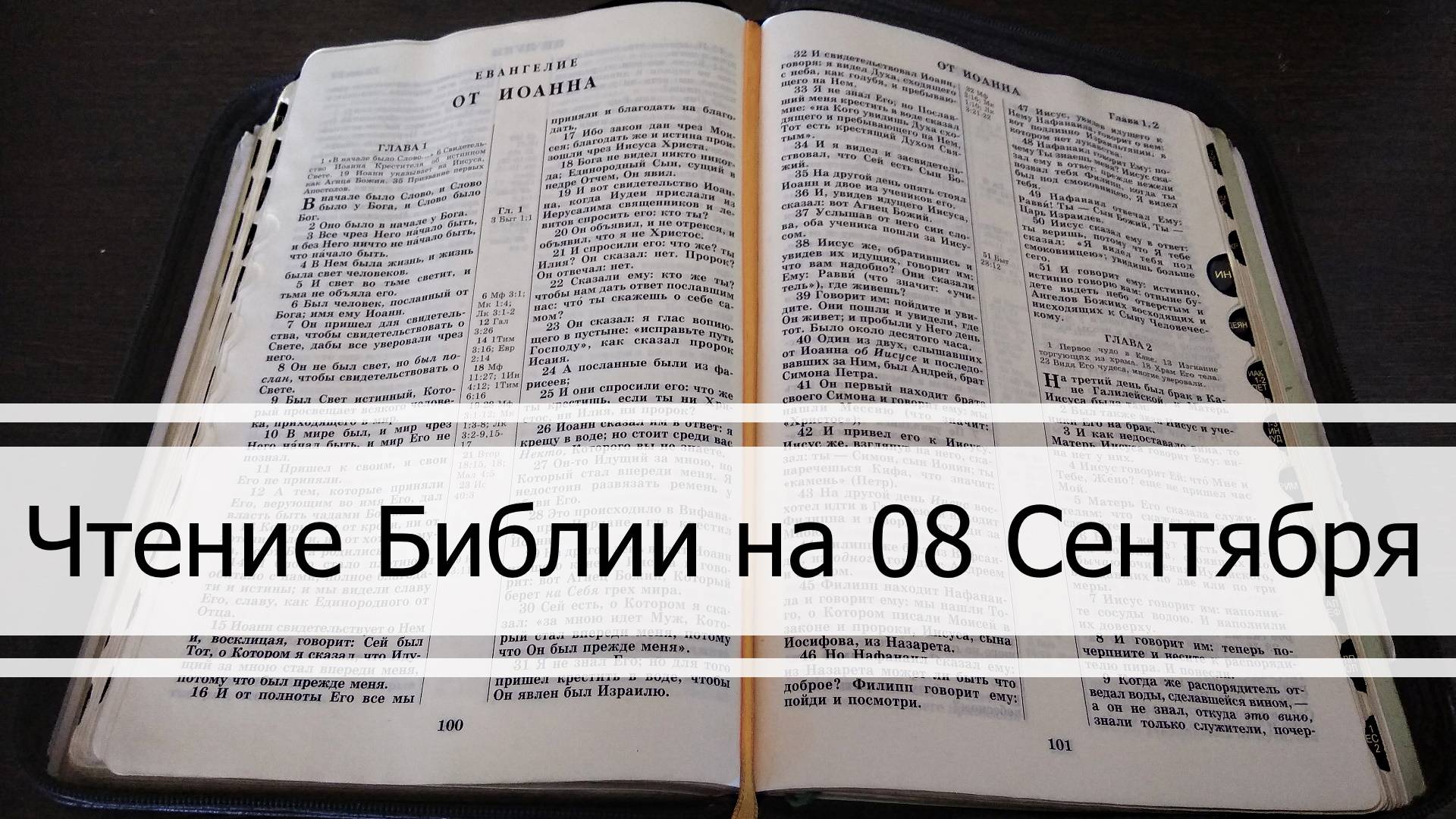 Чтение Библии на 08 Сентября: Псалом 69, Послание Евреям 3, Кинга Михея 6, 7