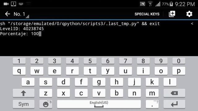 Leaderboard Hack - Geometry Dash 2.1Python