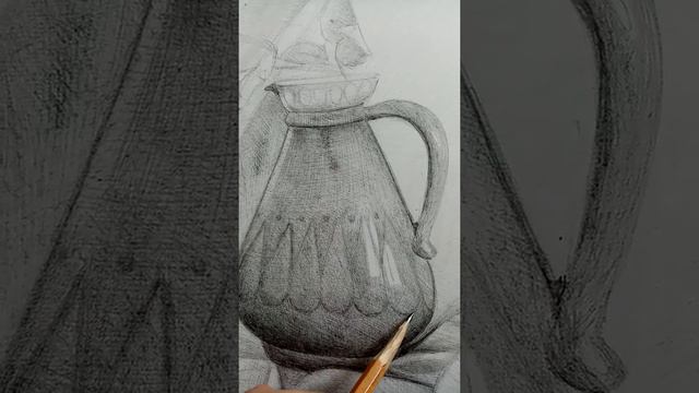 штриховка карандашом