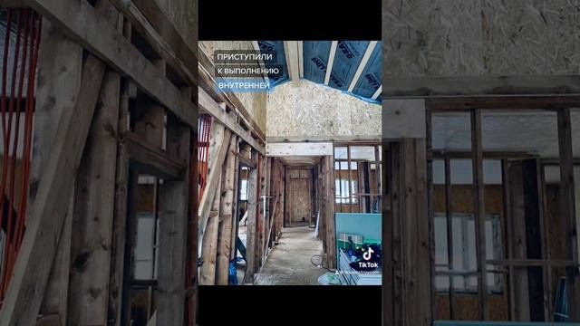 Одноэтажный дом со вторым светом и панорамными окнами