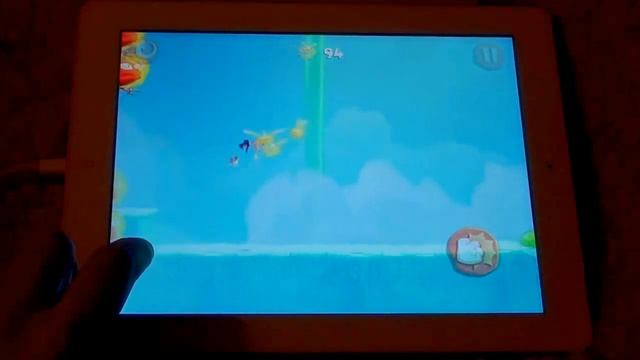 Rayman Fiesta Run геймплей (gameplay)
