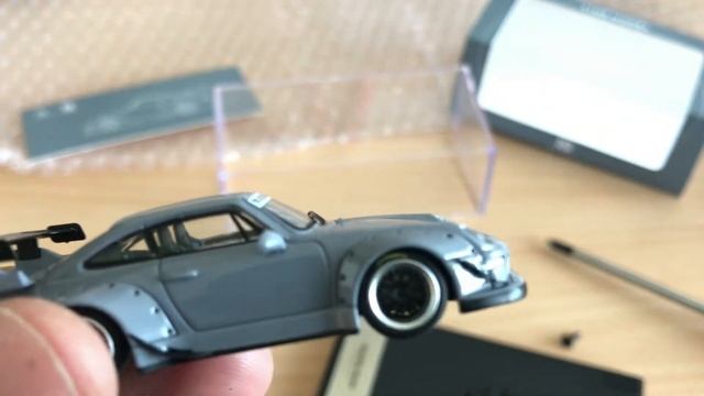 Time Model 1:64 diecast kutu açılımı RWB Porsche 993 unboxing diecast aliexpress vergi