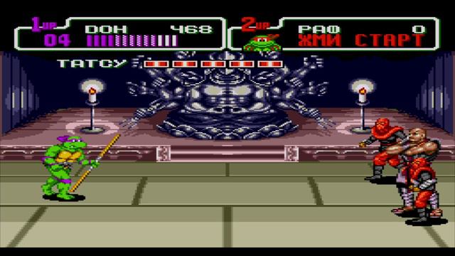 Прохождение игры Черепашки ниндзя на Sega
