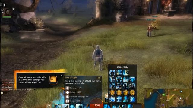 Guild Wars 2 recent Guardian staff skill changes