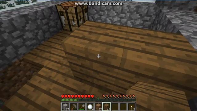 Minecraft 3 часть: строим дом :D
