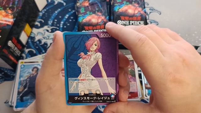 Распаковка карточек One Piece Op-6