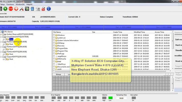 How to Recover RAW partition By DFL Data Recovery BD - Dhaka Bangladesh ডাটা রিকভারি 2018