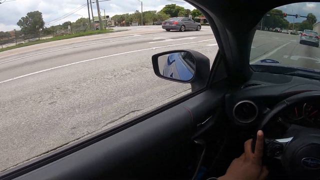Pushing My 2020 Subaru BRZ to the limits in the wet. POV drive and drifting.
