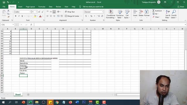 Cara Mengetik Di Excel 2019 Belajar Microsoft Office Part 4