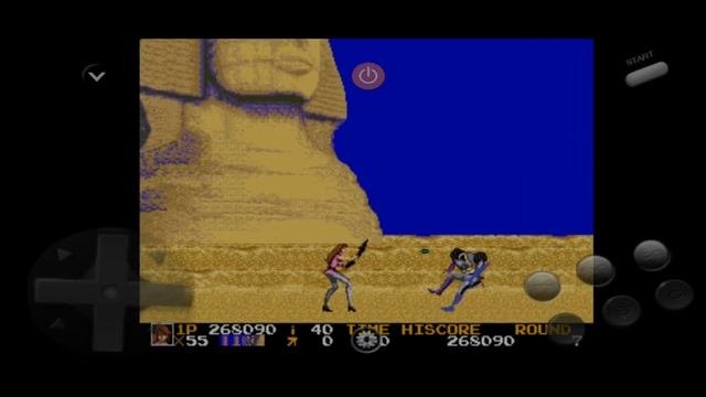 Rolling Thunder 2 Sega Boss Fight