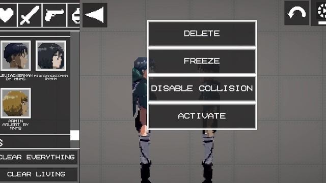 Melon Playground Attack On Titan Mod By Me