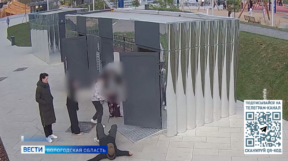 В Череповце подростки разгромили туалет в парке «Серпантин»