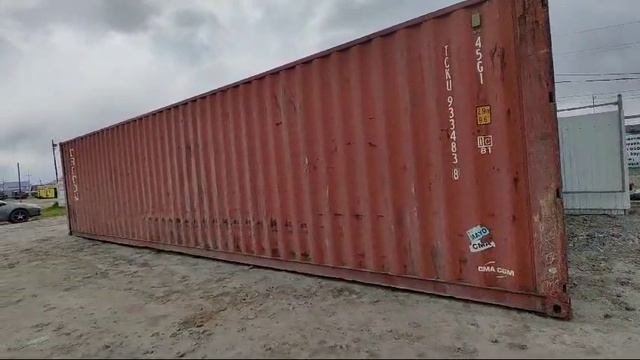 Морской контейнер 40 футов купить. Видео отзыв из Тюмени