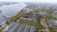 Аэросъемка судостроительного завода "Красное Сормово"