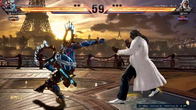 Martial Arts Mastery: Tekken 8 Yoshimitsu vs Leroy | Clash of Legendary Fighters! - FT7