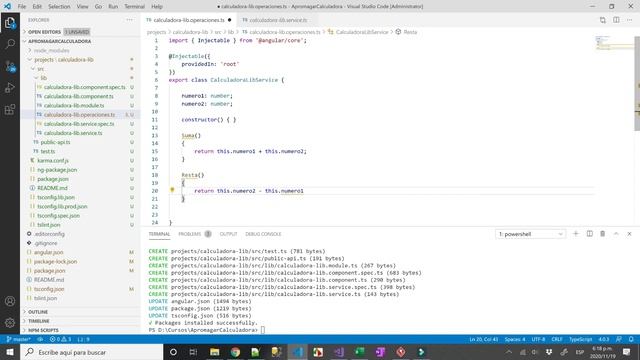 Crear librería completa en Angular paso a paso y publicarla a NPM - Tutorial Angular en Español