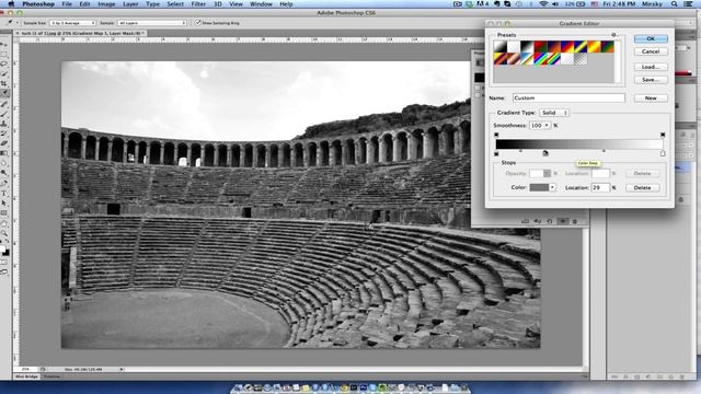 black & white conversion