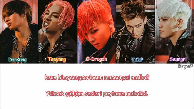 Bigbang - Bang Bang Bang Turkish Sub./Türkçe Altyazılı [Color Coded]