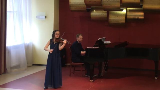 Лазаренко Анастасия, 11 лет. Шарль Берио. Балетные сцены.