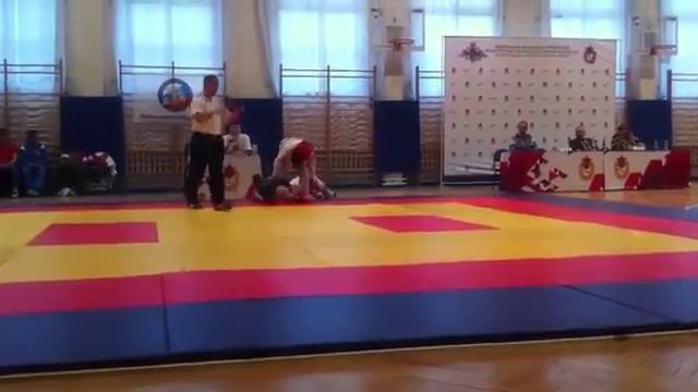 Азамат Хагажеев 3 (в красном). Армейский Рукопашный Бой. Самара