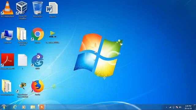 How to change icon size in windows 7