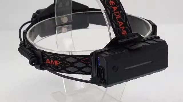 Налобный светодиодный фонарь двойной Cree XML T6 + COB